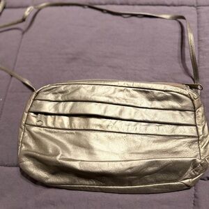 Chic Metallic Crossbody Bag